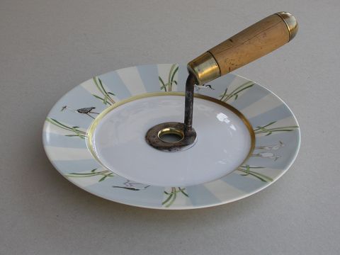 Assiette et truelle